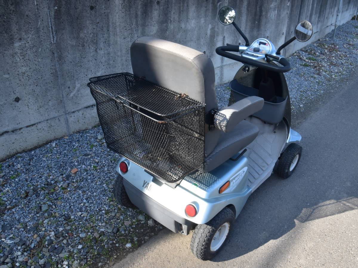 ヤマハ・マイメイトYM-10」セニアカー／シニアカー◇四輪電動車いす