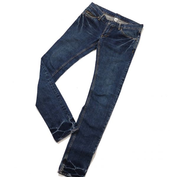 Pledge プレッジ USED加工 スキニーデニム パンツ デニム Sz.48 メンズ 