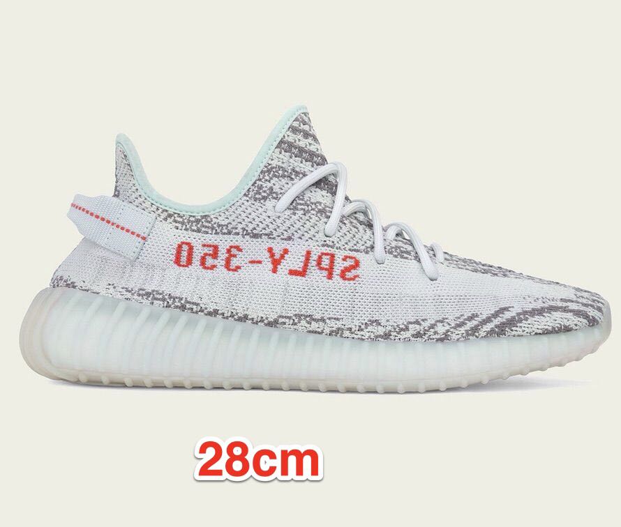 16日 当選品 ADIDAS YEEZY BOOST 350 V2 Blue Tint 28cm アディダス 