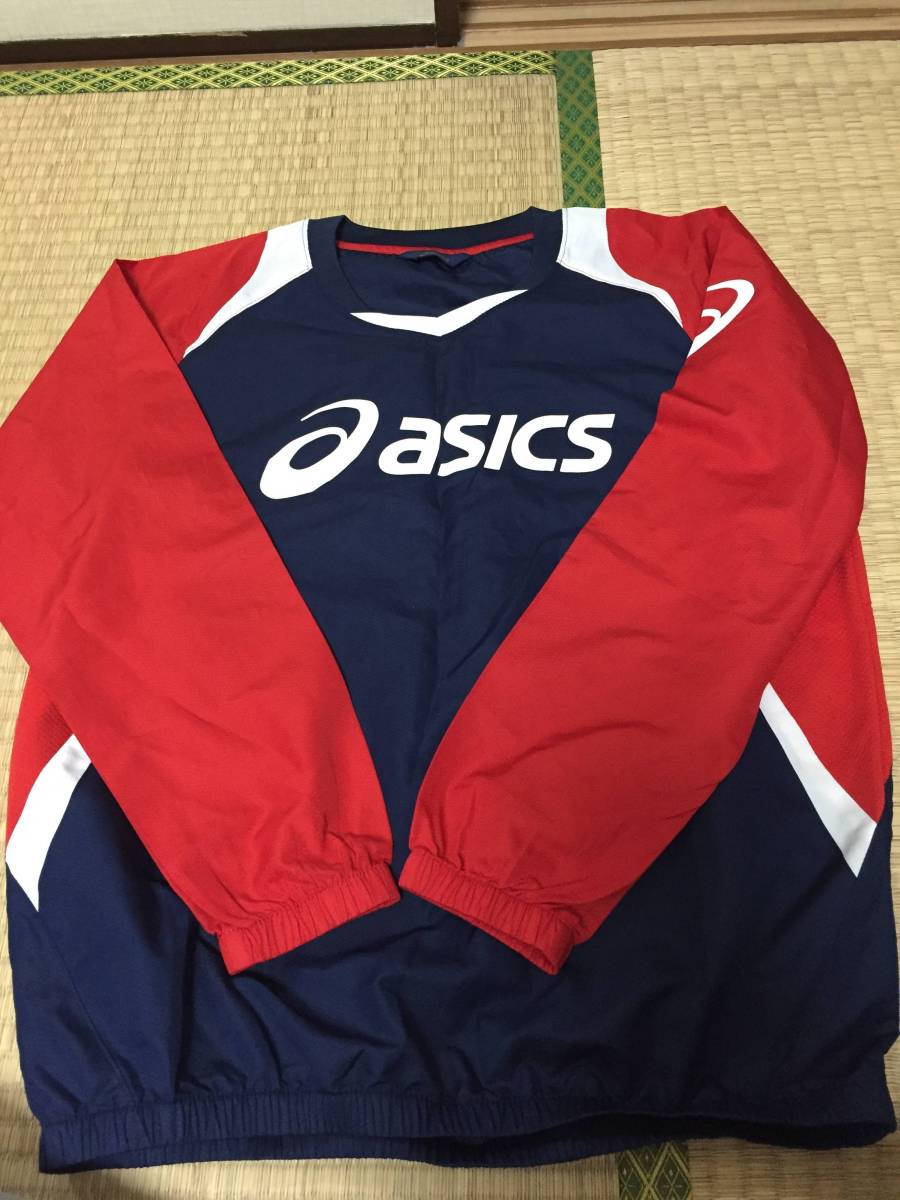 アシックスピステ上下セット ウインドブレーカー