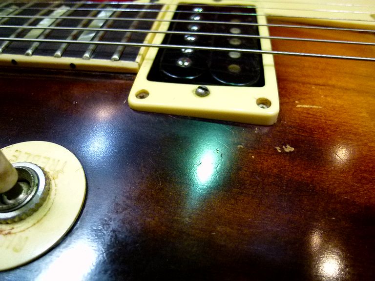 BURNY　FERNANDES　FLG90　or　100　塗装がカッコイイ！　76～7年製　日本製　Les paul　ロゴ.