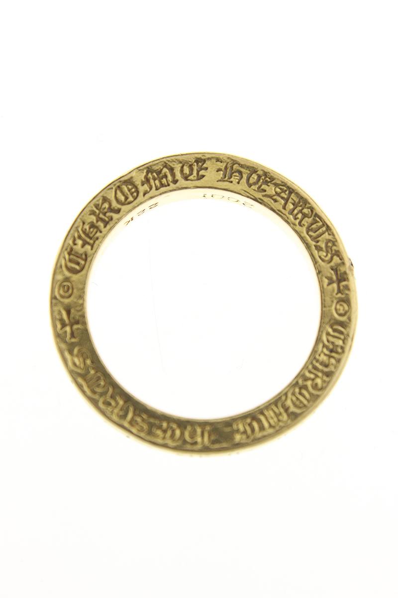 クロムハーツ Chrome Hearts 3mmスペーサー　22K　ファックユー FUCK YOUリング 14号 ゴールド 11.4g 【11】