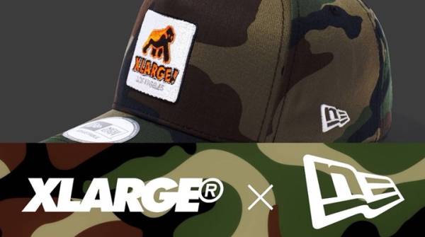 新品 国内正規品エクストララージXLARGE NEW ERA WALKING APE PATCHED SNAPBACK CAPニューエラ迷彩カモ柄ジャスティンビーバー愛用キャップ