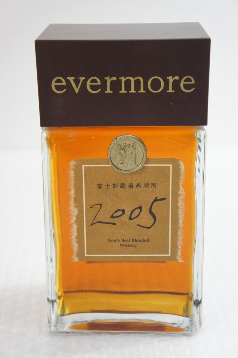 エバモア2005 H788☆ 富士御殿場蒸留所 ウイスキー エバモア 2005年 21年 evermore