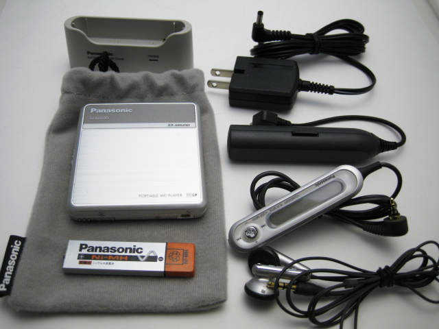 SJ-MJ100 パナソニック Panasonic - ポータブルMDプレーヤー MD