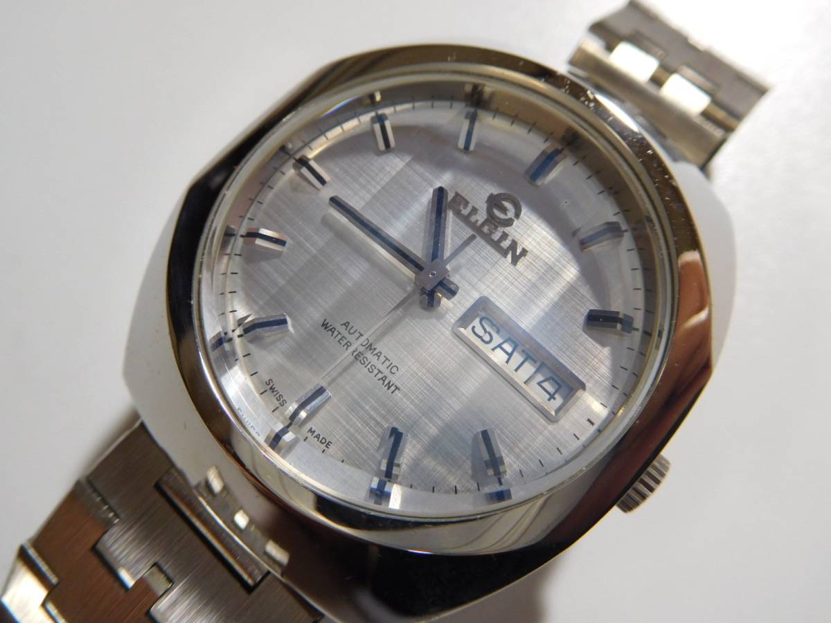 1円～新品 エルジン 自動巻 動作確認済(M-シ51)