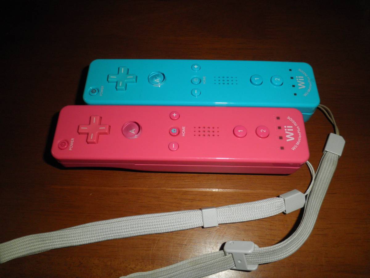 ■即決3680円■Wiiリモコンプラス　2個セット水色とピンク■迅速発送■