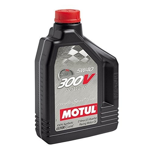 新品 MOTUL(モチュール) 300V POWER (300V パワー) 5W40 100%化学合成(エステルコア) エンジンオイル 2L[正規品] 11107741