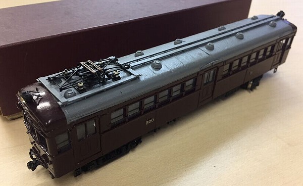 HOゲージ★ 鉄道模型 郵便車？メーカー不明 金属製 TENSHODO WB-26付き 格安