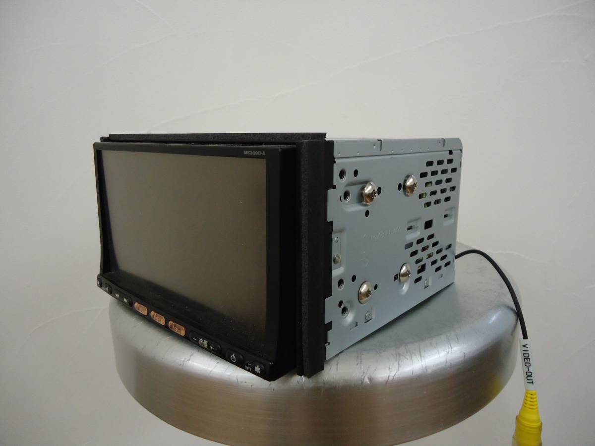 日産純正/SANYO 7型ワイド液晶 HDDナビ フルセグ MS309D-A