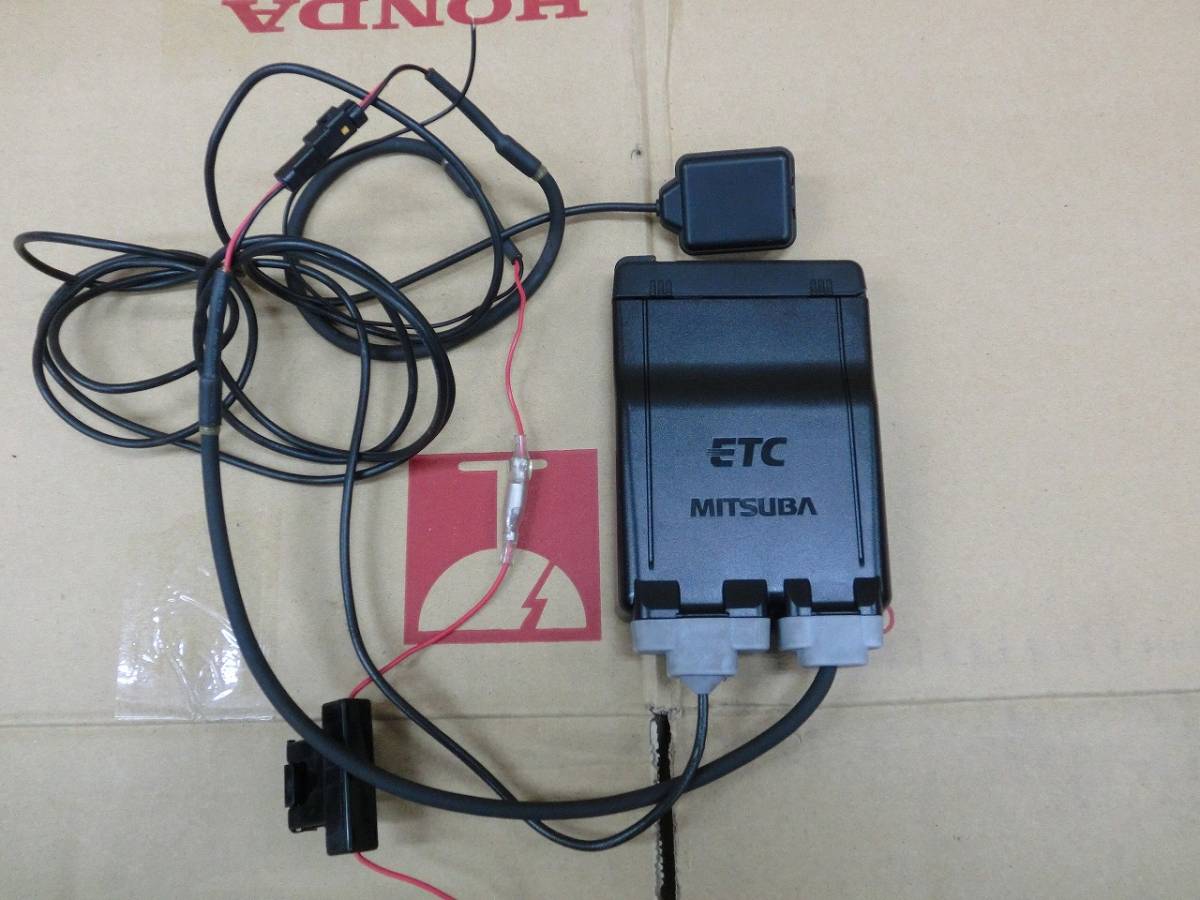 [中古] ETC MSC-BE51 アンテナ分離型 ミツバ セットアップ済み バイク用ETC MSC-BE51 分離型アンテナ ミツバ セットアップ済み バイク