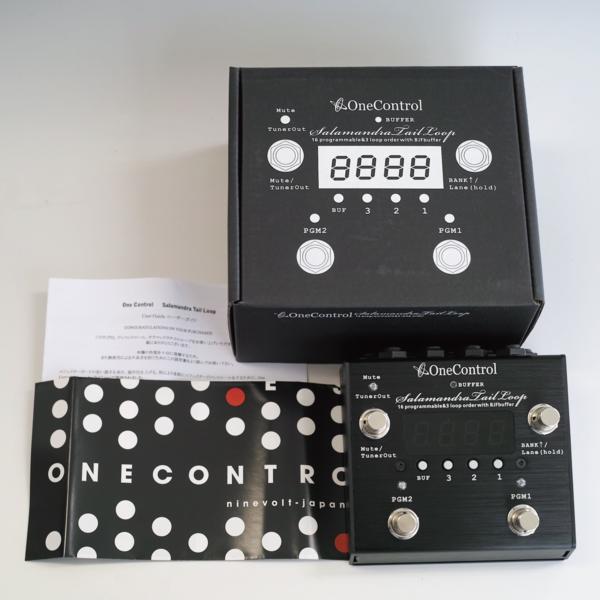 【1円オークション】【最落無し】 One Control　Salamandra Tail Loop / a26839 ☆超軽量、超小型を実現した3Loop programmable Switcher