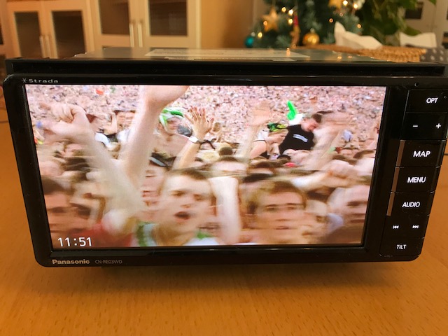 10☆☆☆カーナビゲーション　ストラーダ/パナソニック　CN-RW03WD　７型　フルセグTV　DVD　CD録音　ブルートゥース　WIDEVICS☆☆☆_3