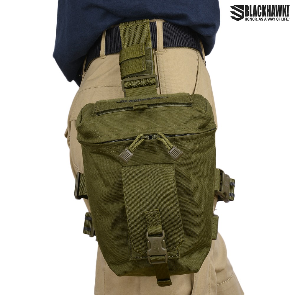 BLACK HAWK 56DP00OD Omega Elite Dump Pouch Olive Drad