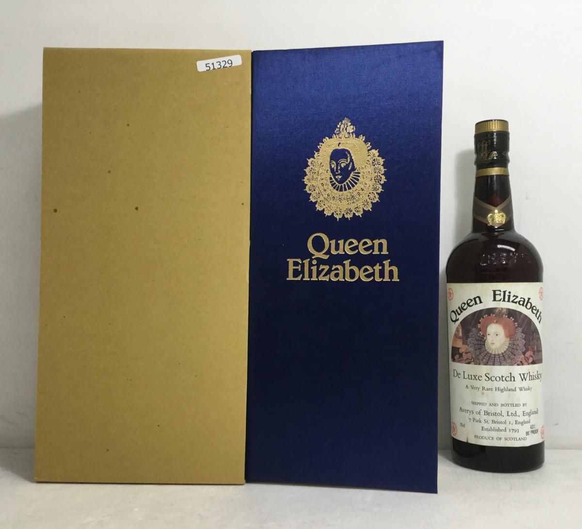 古酒☆Queen Elizabeth / クイーンエリザベス☆【750ml / 43