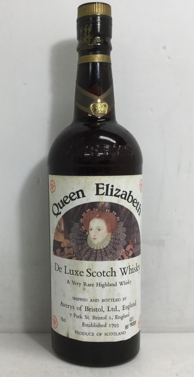 古酒☆Queen Elizabeth / クイーンエリザベス☆【750ml / 43