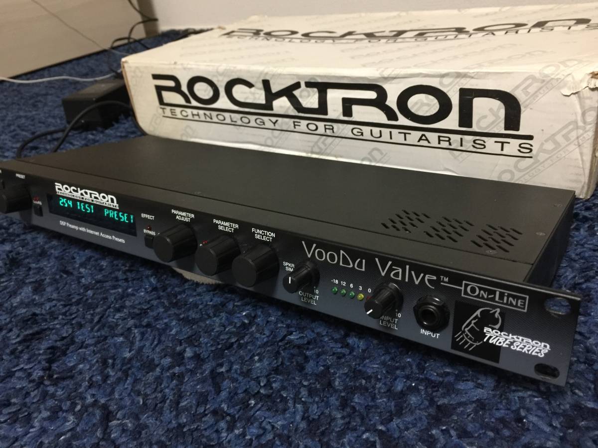 ROCKTRON VOODU VALVE ロックトロン プリアンプ＆マルチエフェクター
