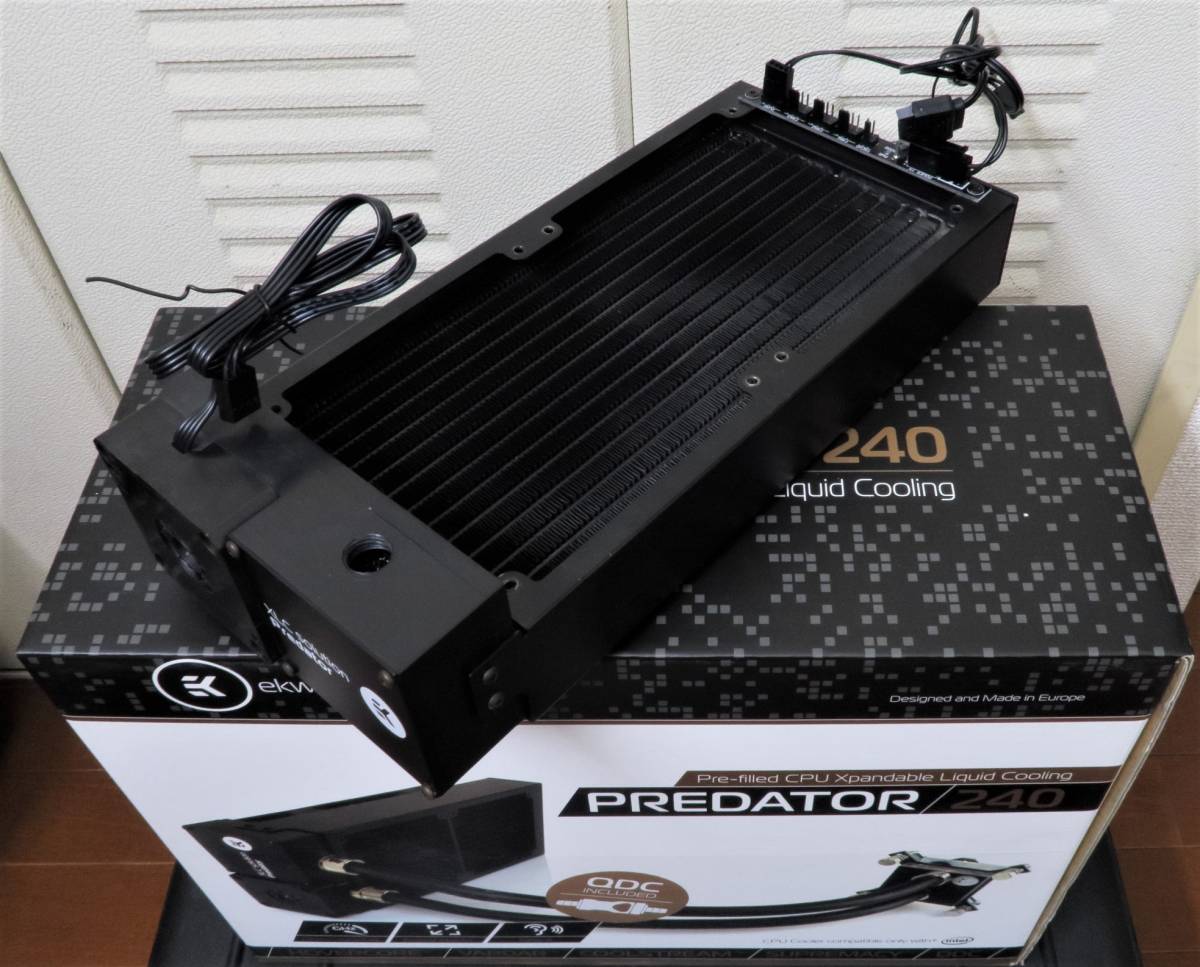 0 Predator EK-XLC EK EKWB | Water – Webshop Review x240 mm液体冷却 