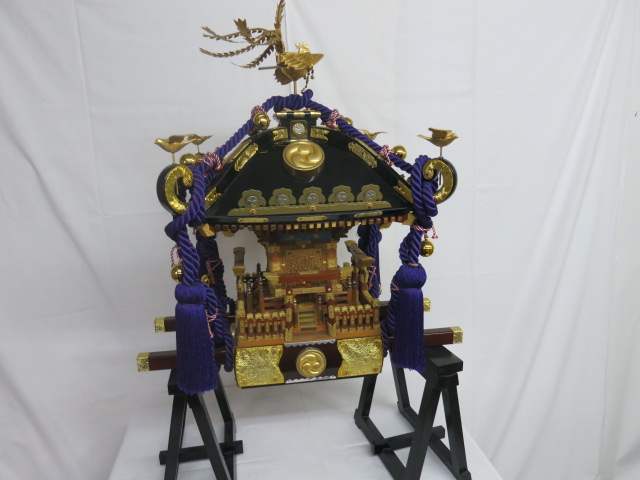 神輿 子供みこし/おみこし/飾りみこし、神輿祭り木製(木工、竹工芸