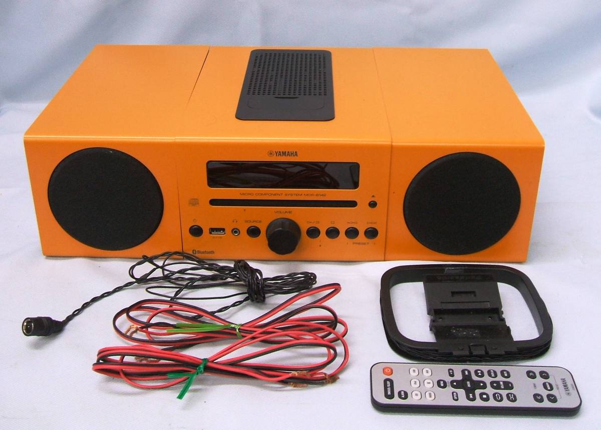 YAMAHA（ヤマハ）マイクロコンポ CD・USB・Bluetooth対応 MCR-B142 