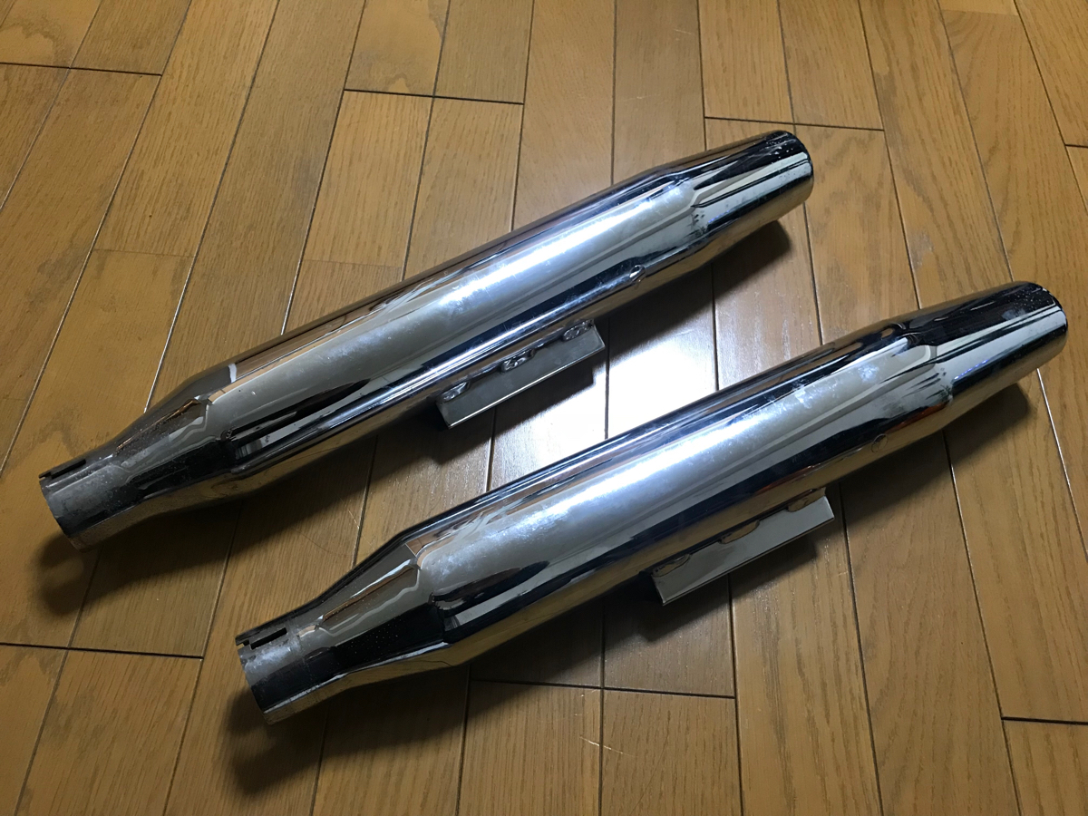 ダイナ クロームワークス FXD ハーレー FXDL 3インチ マフラー 95 