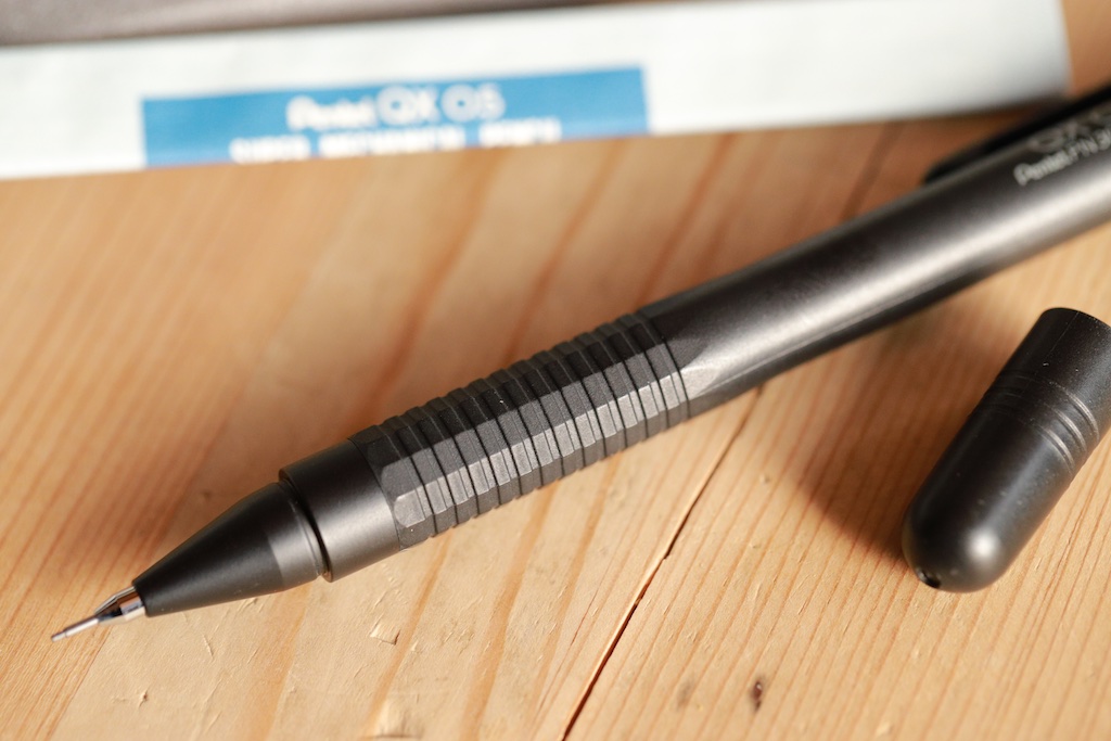 QX 0.5mm 値下げ)pentel ZXのMPレビューNo.001Pentel 自動 ブラック色