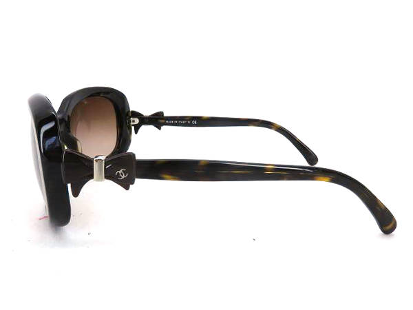 1円 美品 シャネル 5170 ココマーク サングラス ブラウン AQ169 CHANEL