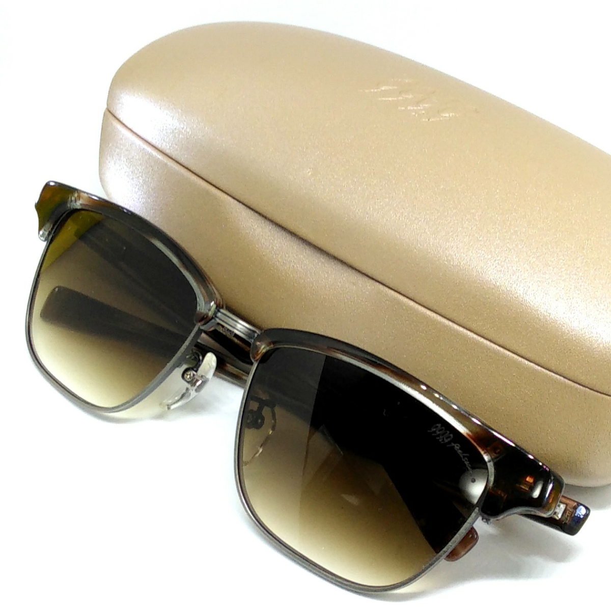 美品 フォーナインズ F-01M 999.9 feelsun 送料無料 めがね 金属