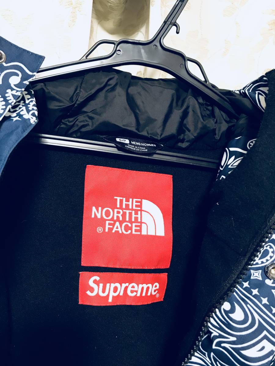 2014aw SUPREME×THE NORTH FACE bandana mountain parka シュプリーム 