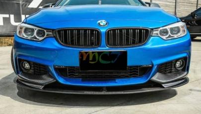 BMW F32 F33 F36 F80 F82 フロントグリル 光沢黒 セット ABS製 ダブルバー 艶あり黒 2014-2017 在庫 即発送