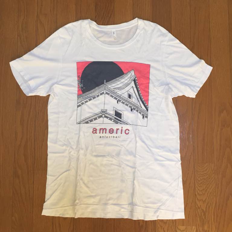 american football Tシャツ Lサイズ Mike Kinsella