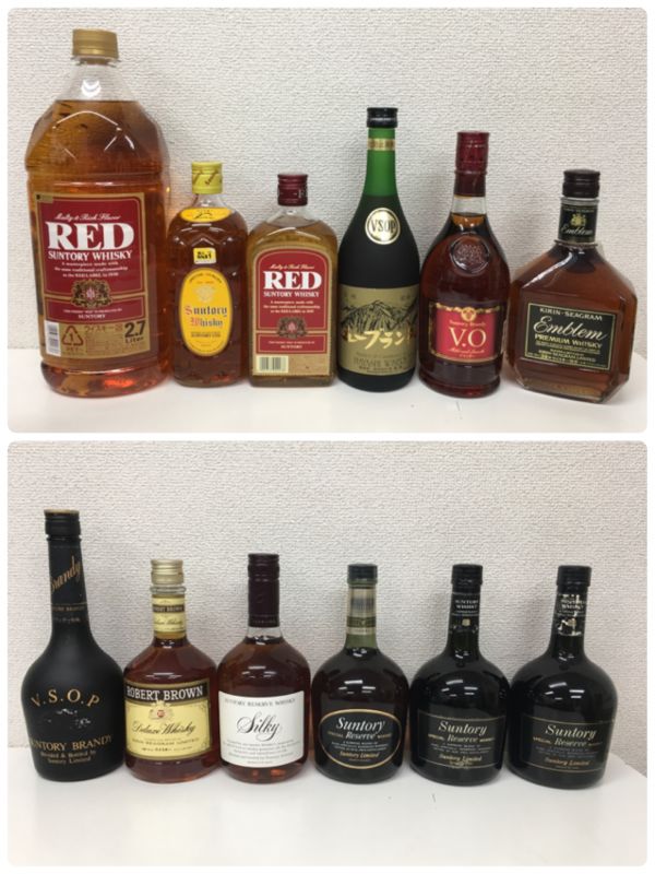 特売 ブランデー ウイスキー等 12本 セット 酒 □fahk K105 ブランデー