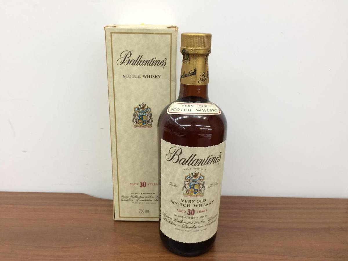 30年 バランタイン ベリーオールド 750ml スコッチ 43% ベリー 未開栓 