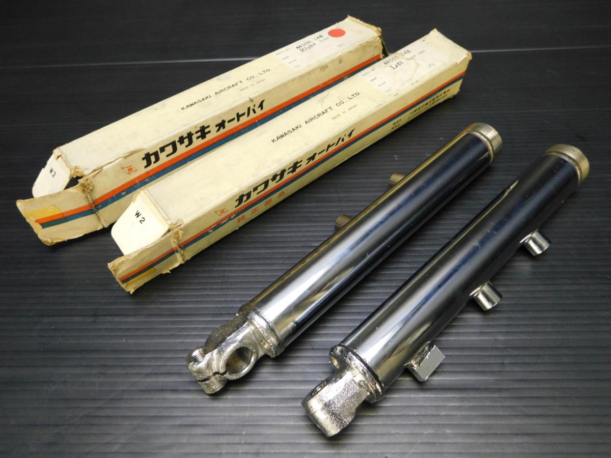 新品◇絶版 kawasaki カワサキ 純正 KH100 ロア フロントフォーク