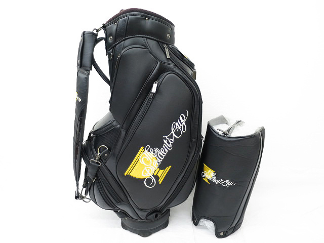 THE PRESIDENTS CUP キャディバッグ 黒 【中古】
