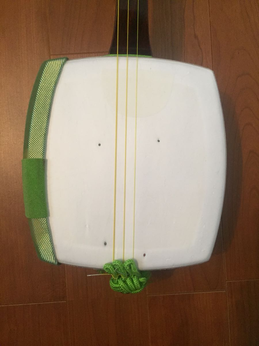 三味線、中古品、ケース付き