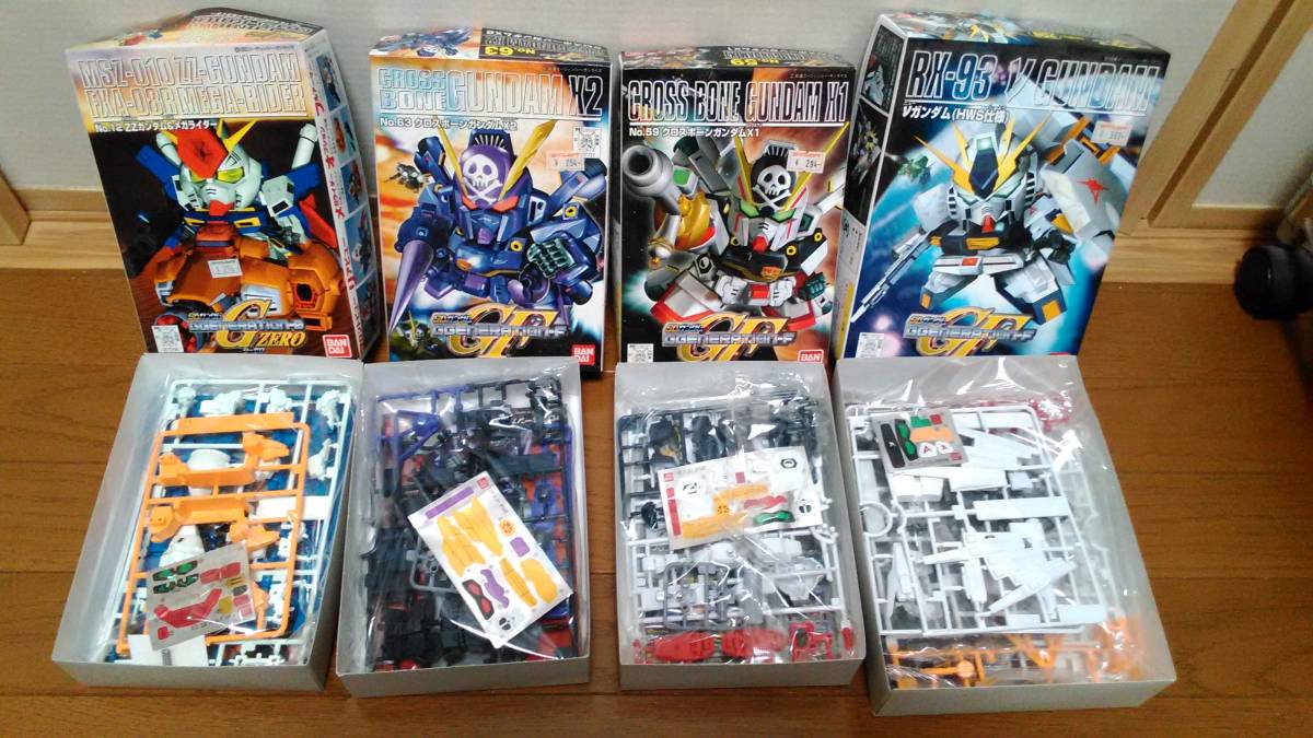 SDガンダム BB戦士 Gジェネレーション キュベレイ ネオジオング クロスボーン νガンダム アッガイ Ζ ゴッドガンダム Gジェネ 元祖SD SDX