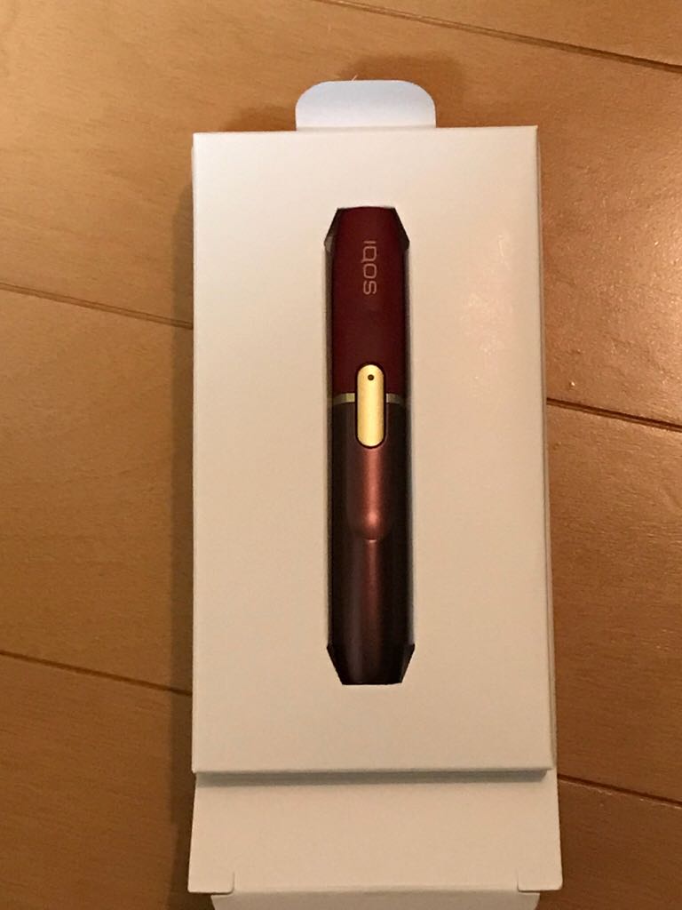 LINE当選品 iQOSホルダー バーガンディー 新品未使用