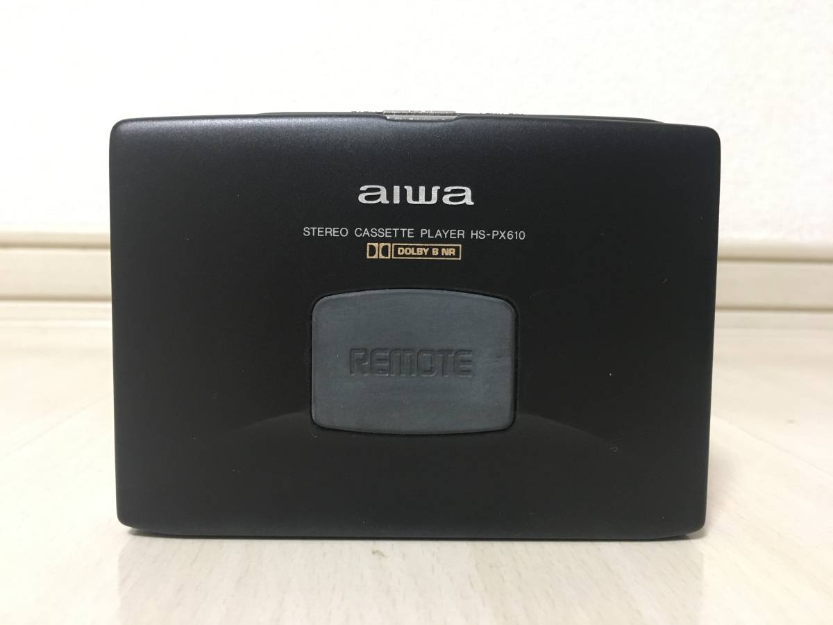 ☆美品 aiwa/アイワ HS-PX610 本体 箱付き カセットボーイ 動作確認