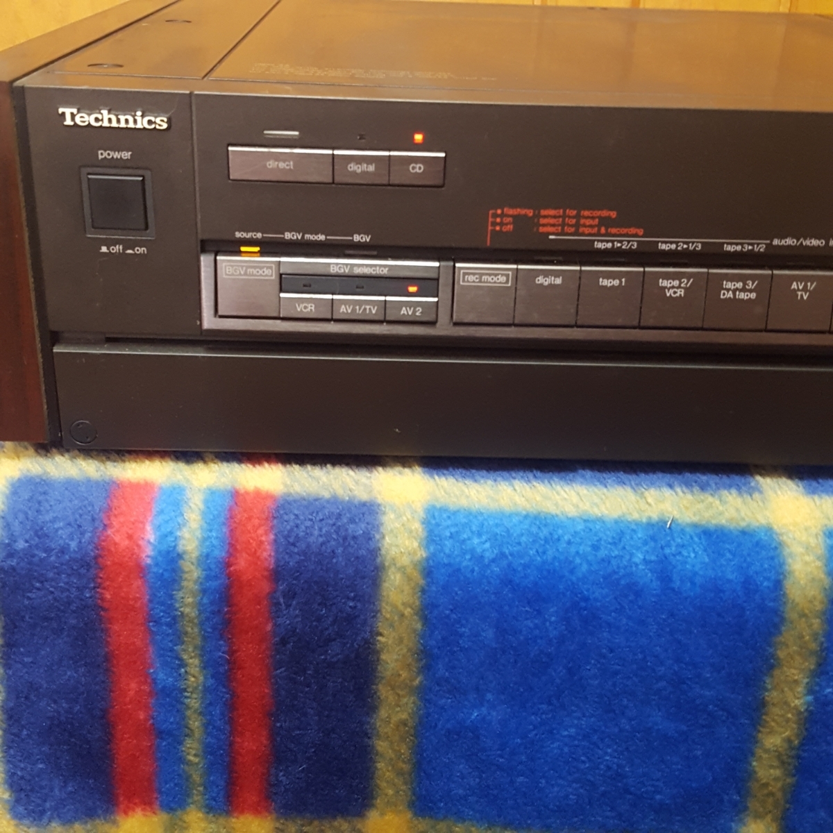 ジャンク】Technics テクニクス STEREO CONTROL AMPLIFIER