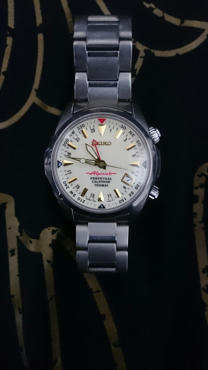 セイコー プロスペックス アルピニスト8F56-00D0 チタン