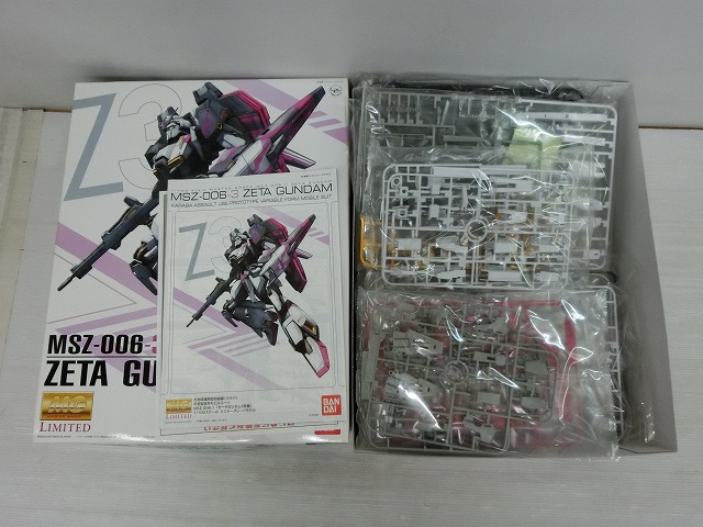 T3356 未組立 MG LIMITED 機動戦士Zガンダム MSZ-006-3 Zガンダム3号機