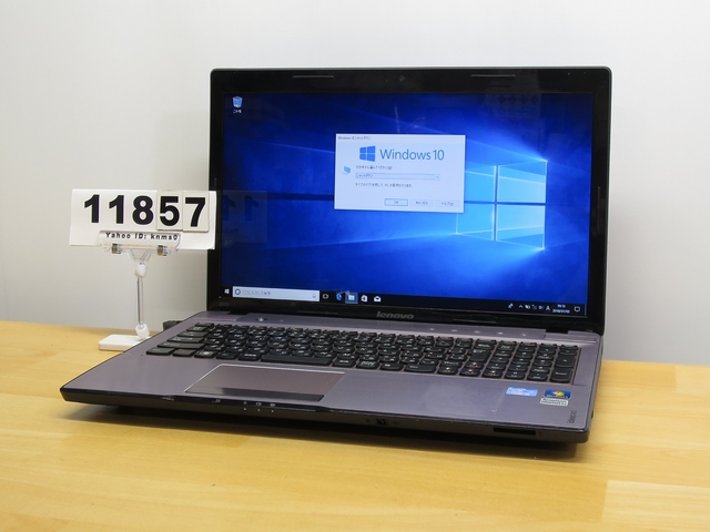 11857 即決 Lenovo IdeaPad Z570 □ Core i5-2.4/4/750/BD/Win10