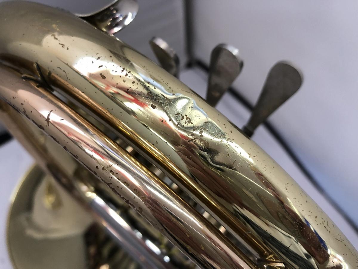 Å【YAMAHA ヤマハ フレンチホルン YHR-321 B♭管 イエローブラス