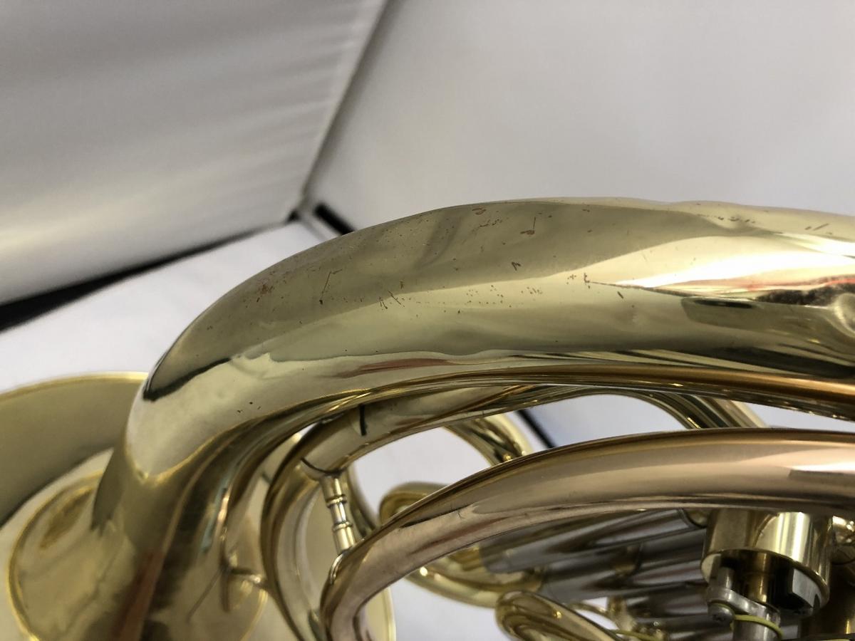 Å【YAMAHA ヤマハ フレンチホルン YHR-321 B♭管 イエローブラス