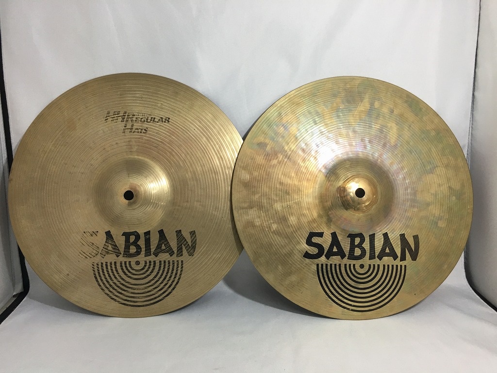 ♪【SABIAN セイビアン クラッシュ シンバル 打楽器 HH REGUL HATS 13