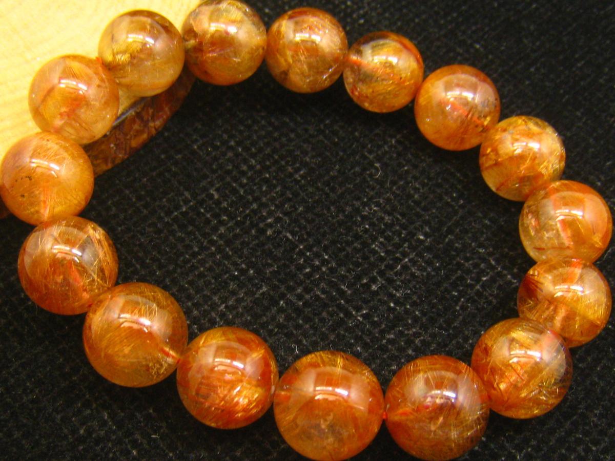 0623m930 極美品★【10Aタイガータイチンルチル】★ ブレス 13-14mm