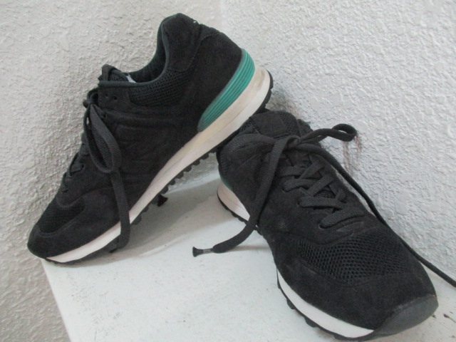 赤字超特価，高品質 New Balance ニューバランス MS574BK スニーカー スウェード&times;メッシュ 黒 ブラック NBJ 23524 USA 10 28.0cm D 送料700円対応可能(28.0cm)｜売買されたオークション情報、yahooの商品情報をアーカイブ公 28.0cm