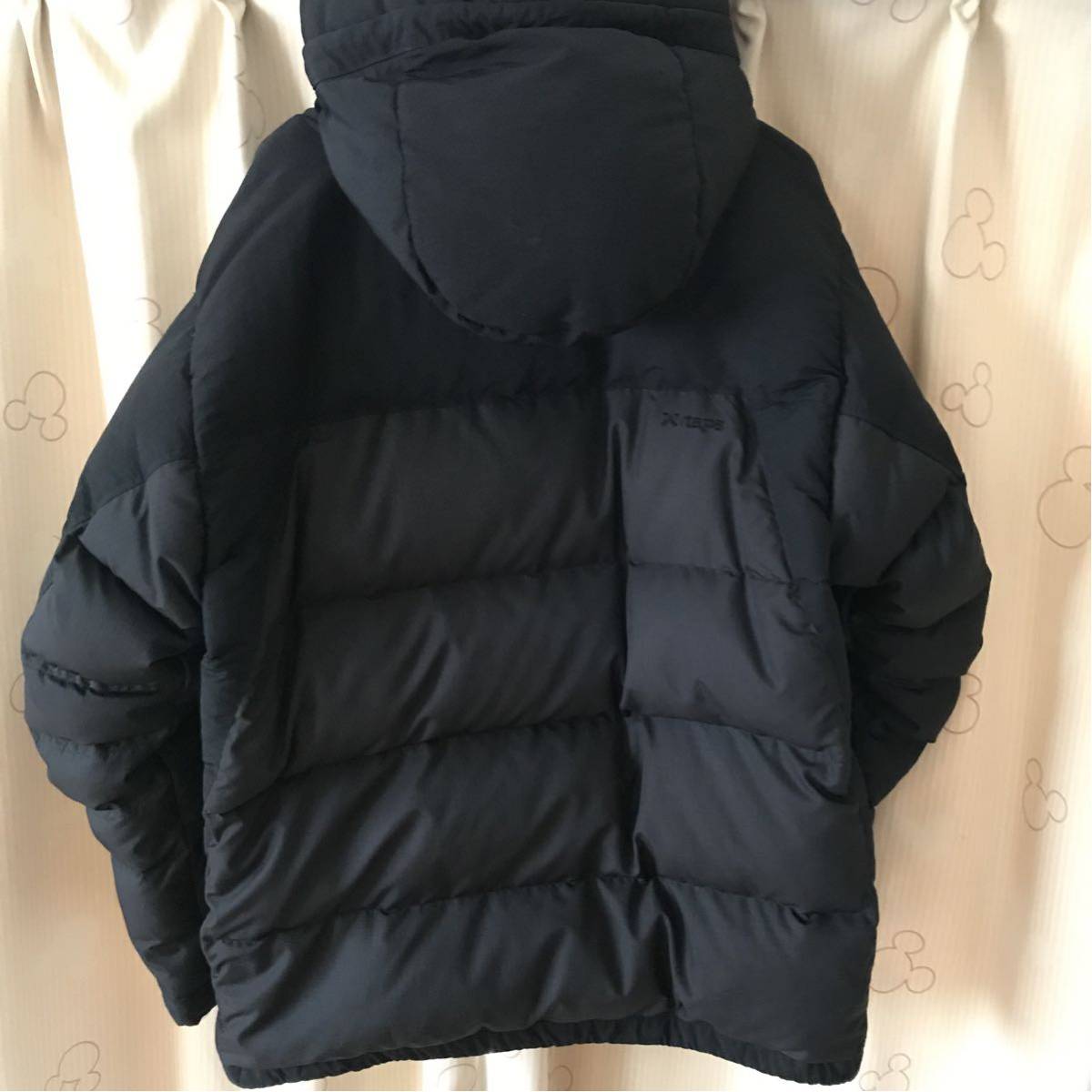 WTAPS W)taps ブラック ダウンジャケット - ⁄ ダブルタップス TORPOR 