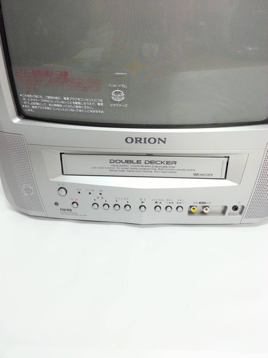 ☆新品☆ORION☆14VR6☆14型☆テレビデオ☆テレビ☆ビデオ☆
